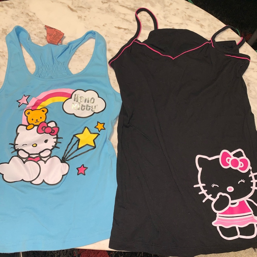 Hello Kitty Sleepwear Tank Tops L/XL